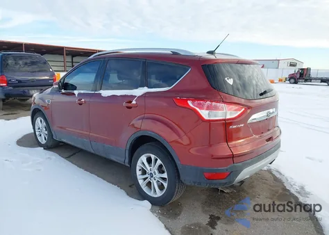 2014 Ford Escape Titanium z USA, uszkodzony, nr VIN 1FMCU0JX1EUA75511
